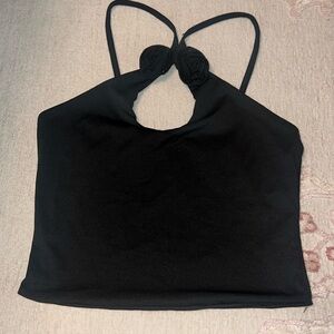 Black rose top